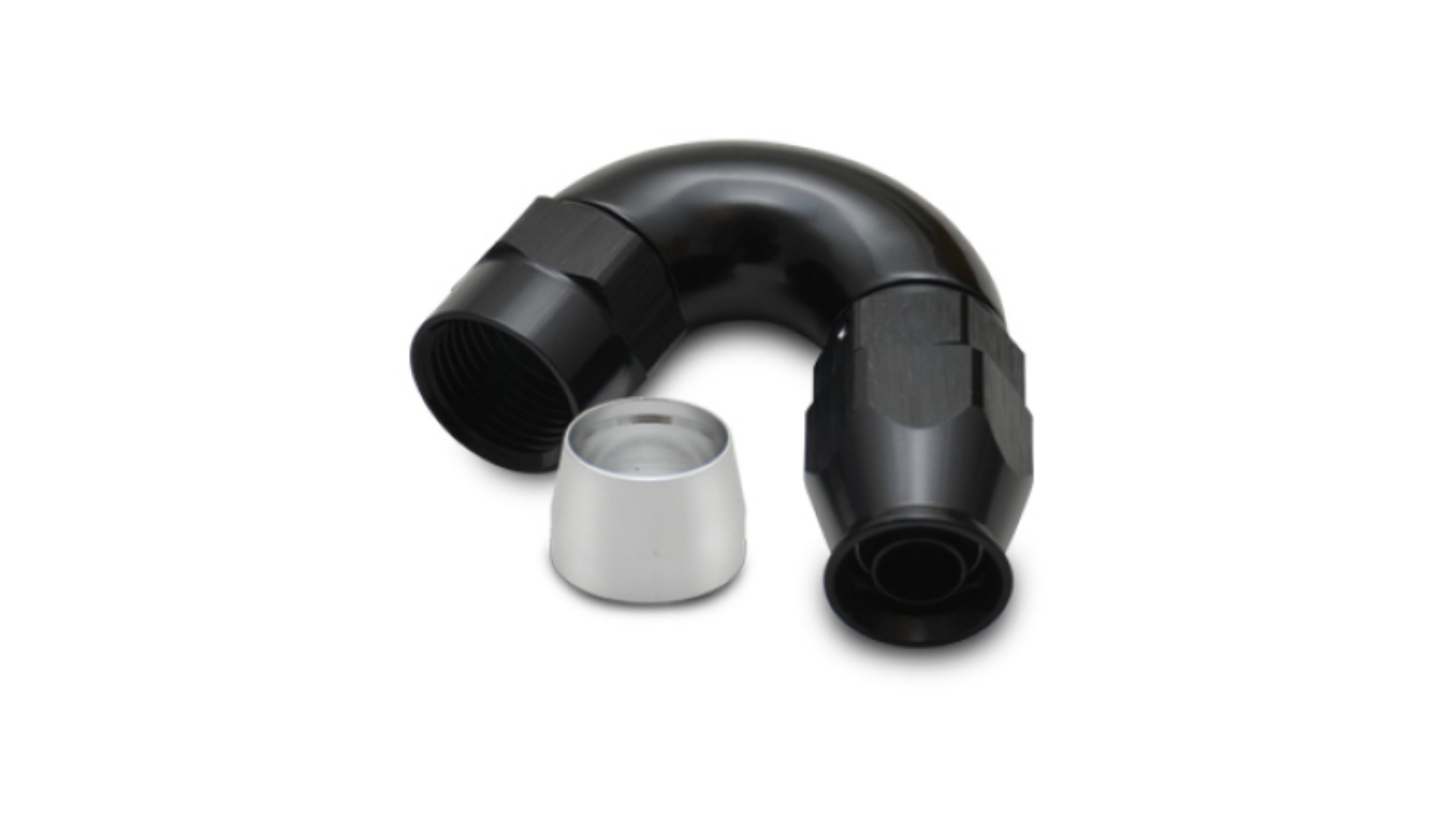 Picture of Vibrant 150 Degree High Flow Hose End Fitting for PTFE Lined Hose -12AN