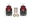 Picture of BMR Chevy SS and Pontiac G8 Motor Mount Kit Polyurethane Black Hammertone