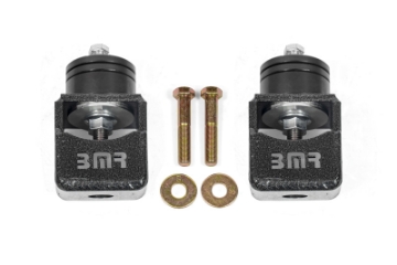 Picture of BMR Chevy SS and Pontiac G8 Motor Mount Kit Solid Bushings Black Hammertone