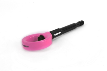 Picture of PERRIN 14-19 Subaru Forester Tow Hook Kit Rear - Hyper Pink