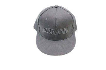 Picture of BLOX Racing Snapback Cap Black with Black Logo - Blox Racing - New Style Flat Bill