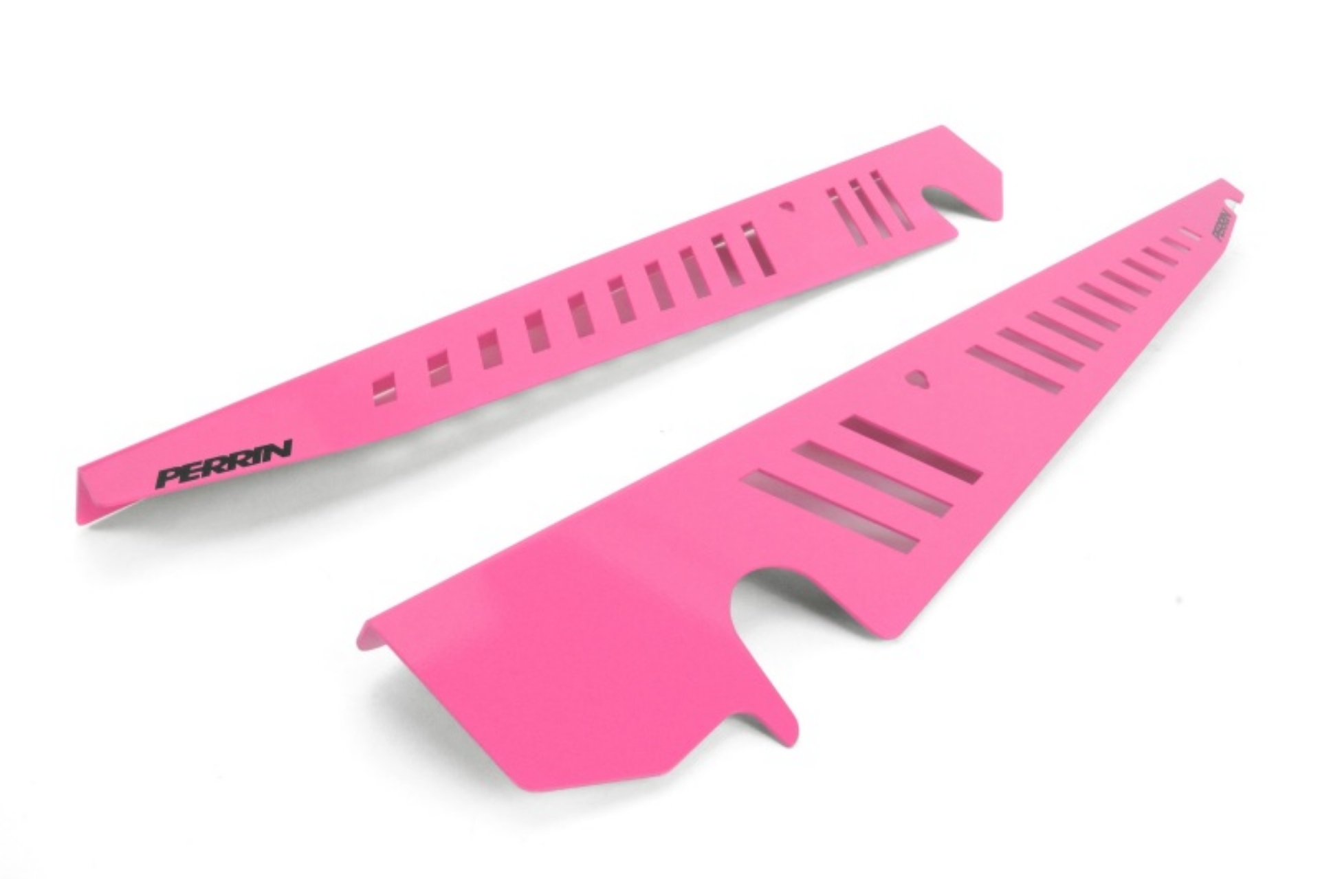 Picture of PERRIN 15-21 Subaru WRX-STI Fender Shroud Set - Hyper Pink