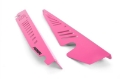 Picture of PERRIN 15-21 Subaru WRX-STI Fender Shroud Set - Hyper Pink