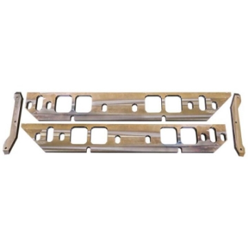 Picture of Moroso GM BBC Oval Port Intake Manifold Spacers - Machined Aluminum