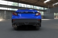 Picture of Rally Armor 22-25 Subaru WRX Black UR Mud Flap w-Blue Logo
