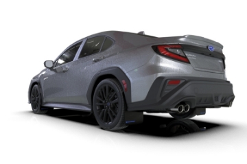 Picture of Rally Armor 22-25 Subaru WRX Black UR Mud Flap w-Blue Logo