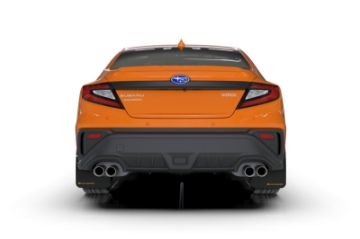 Picture of Rally Armor 22-25 Subaru WRX Black UR Mud Flap w-Orange Logo