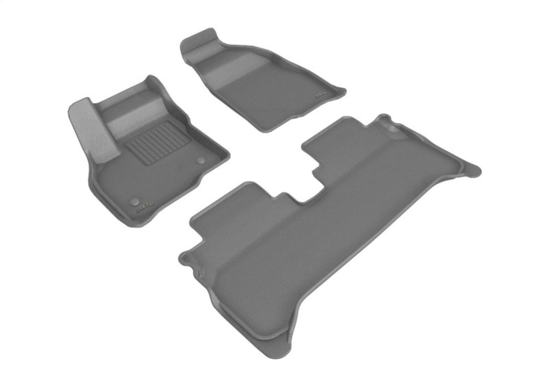Picture of 3D MAXpider Chevrolet Bolt EUV 2022-2022 Kagu Gray Row 1  Row 2
