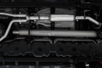 Picture of MBRP 2022 Toyota Tundra 3-5L Dual Cat-back 4in Single Side Exit Rolled Tip - Aluminized Steel