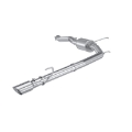 Picture of MBRP 2022+ Ford Maverick T304 4in OD Tip Single Side Exit 3in Cat Back Exhaust