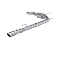 Picture of MBRP 2022+ Ford Maverick Aluminized Steel 4in OD Tip Single Side Exit 3in Cat Back Exhaust