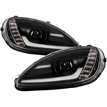 Picture of Spyder Apex Series 05-13 Chevrolet C6 Corvette Hi Powered LED Module Headlights