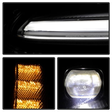 Picture of Spyder Apex Series 05-13 Chevrolet C6 Corvette Hi Powered LED Module Headlights