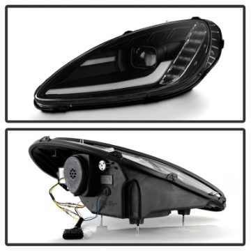 Picture of Spyder Apex Series 05-13 Chevrolet C6 Corvette Hi Powered LED Module Headlights