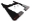 Picture of Rally Armor 22-26 Tesla Model X Black UR Mud Flap w-Red Logo