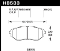 Picture of Hawk 05-08 LGT D1078 Performance Ceramic Street Front Brake Pads