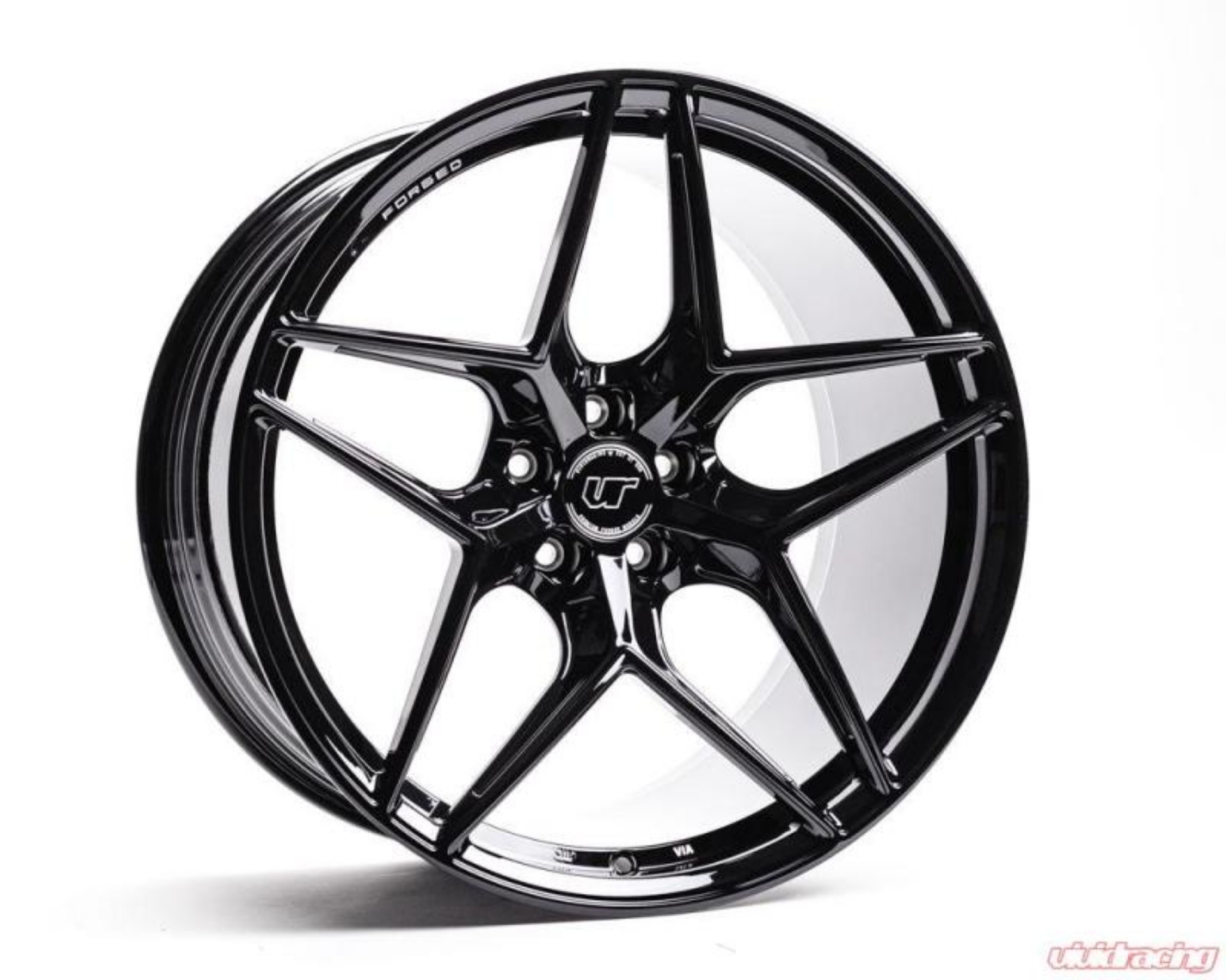 Picture of VR Forged D04 Wheel Gloss Black 20x9-0 +30mm 5x114-3