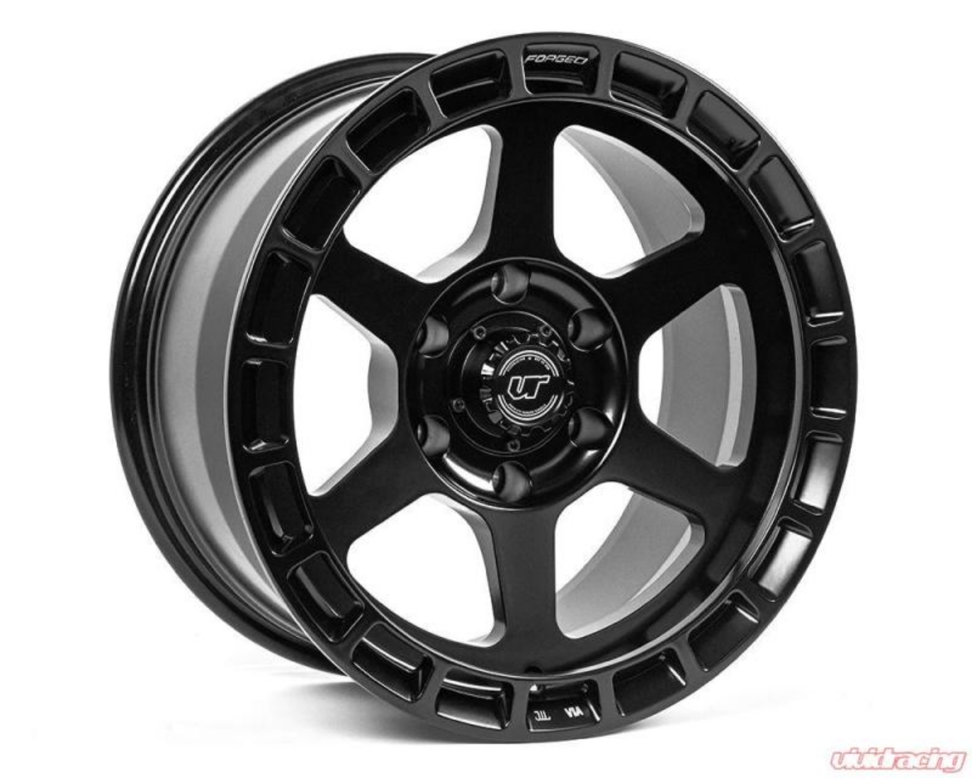 Picture of VR Forged D14 Wheel Matte Black 17x8-5 -1mm 6x135