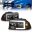 Picture of ANZO 97-04 Dodge Dakota-Durango Crystal headlight Set w- Light Bar Black Housing
