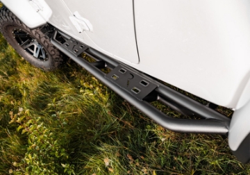 Picture of Rampage 20-22 Jeep Gladiator SRS Sidebar Rock Crawler Steps - Black