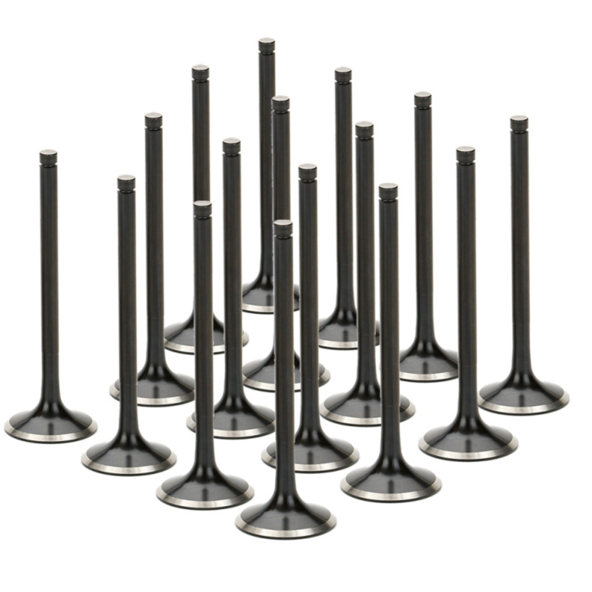 Picture of Supertech Nissan VK56DE Black Nitrided Exhaust Valve- +1mm Oversize - Set of 16