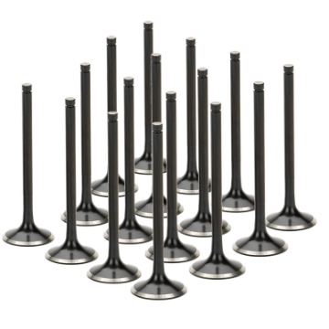 Picture of Supertech Nissan VK56DE Black Nitrided Exhaust Valve- +1mm Oversize - Set of 16