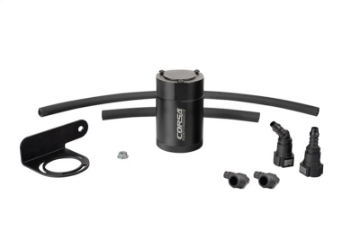 Picture of Corsa 2019-2025 Silverado-Sierra & 2021-2025 Tahoe-Suburban-Yukon-Denali Aluminum Oil Catch Can