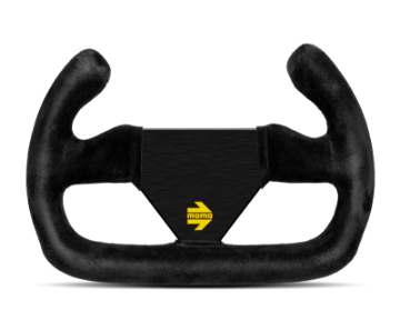 Picture of Momo MOD12-C Steering Wheel 250 mm -  Black Suede-Black Spokes