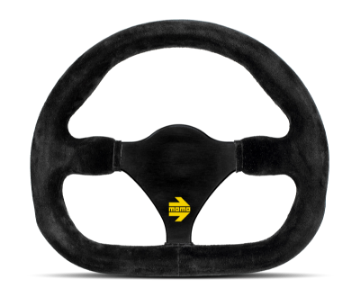 Picture of Momo MOD27 Steering Wheel 290 mm -  Black Suede-Black Spokes