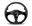 Picture of Momo Nero Steering Wheel 350 mm - Black Leather-Suede-Black Spokes