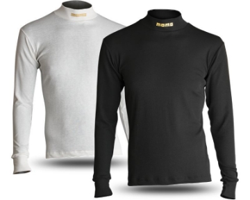 Picture of Momo Comfort Tech High Collar Shirt Large FIA 8856-2000-Black