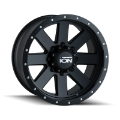 Picture of ION Type 134 20x10 - 8x165-1 BP - -19mm Offset - 130-8mm Hub Matte Black-Black Beadlock Wheel