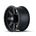 Picture of ION Type 134 20x9 - 5x150 BP - 0mm Offset - 110mm Hub Matte Black-Black Beadlock Wheel