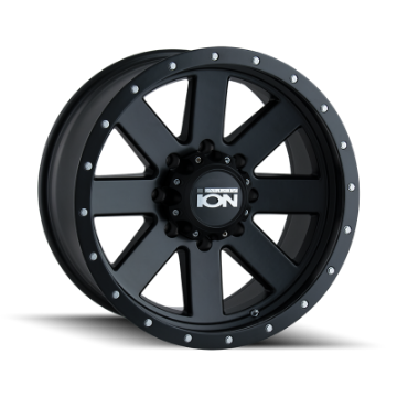 Picture of ION Type 134 20x9 - 6x139-7 BP - 18mm Offset - 106mm Hub Matte Black-Black Beadlock Wheel
