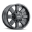 Picture of ION Type 141 18x9 - 5x127 BP - 18mm Offset - 87-1mm Hub Satin Black Wheel