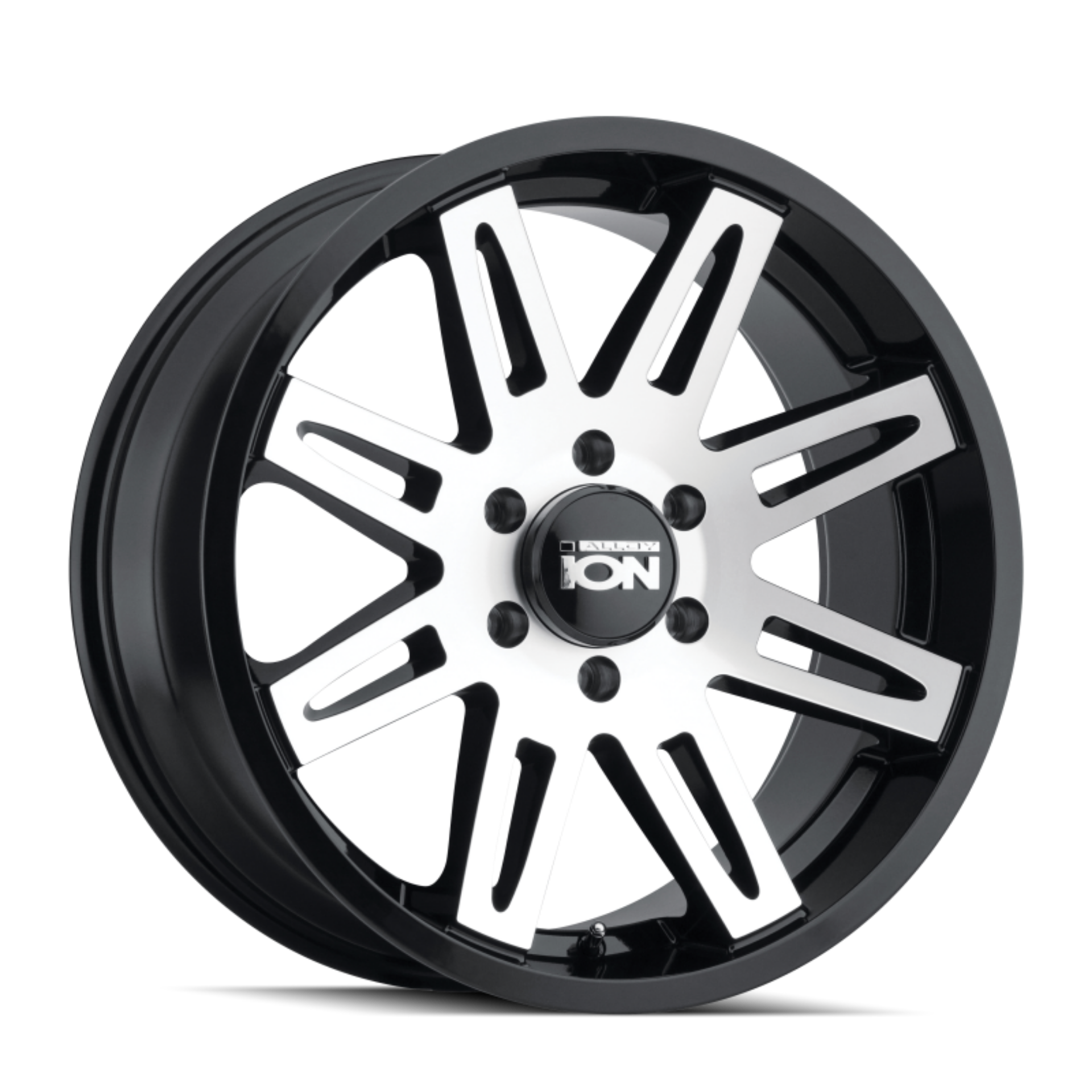 Picture of ION Type 142 20x9 - 6x135 BP - 25mm Offset - 87-1mm Hub Black-Machined Wheel
