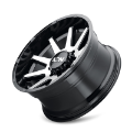 Picture of ION Type 143 20x9 - 8x165-1 BP - 18mm Offset - 125-2mm Hub Black-Machined Wheel