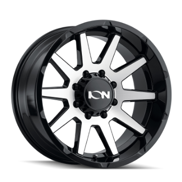 Picture of ION Type 143 20x9 - 5x139-7 BP - 18mm Offset - 108mm Hub Black-Machined Wheel