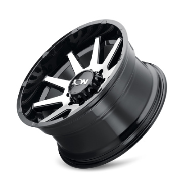 Picture of ION Type 143 17x9 - 8x165-1 BP - -12mm Offset - 125-2mm Hub Black-Machined Wheel