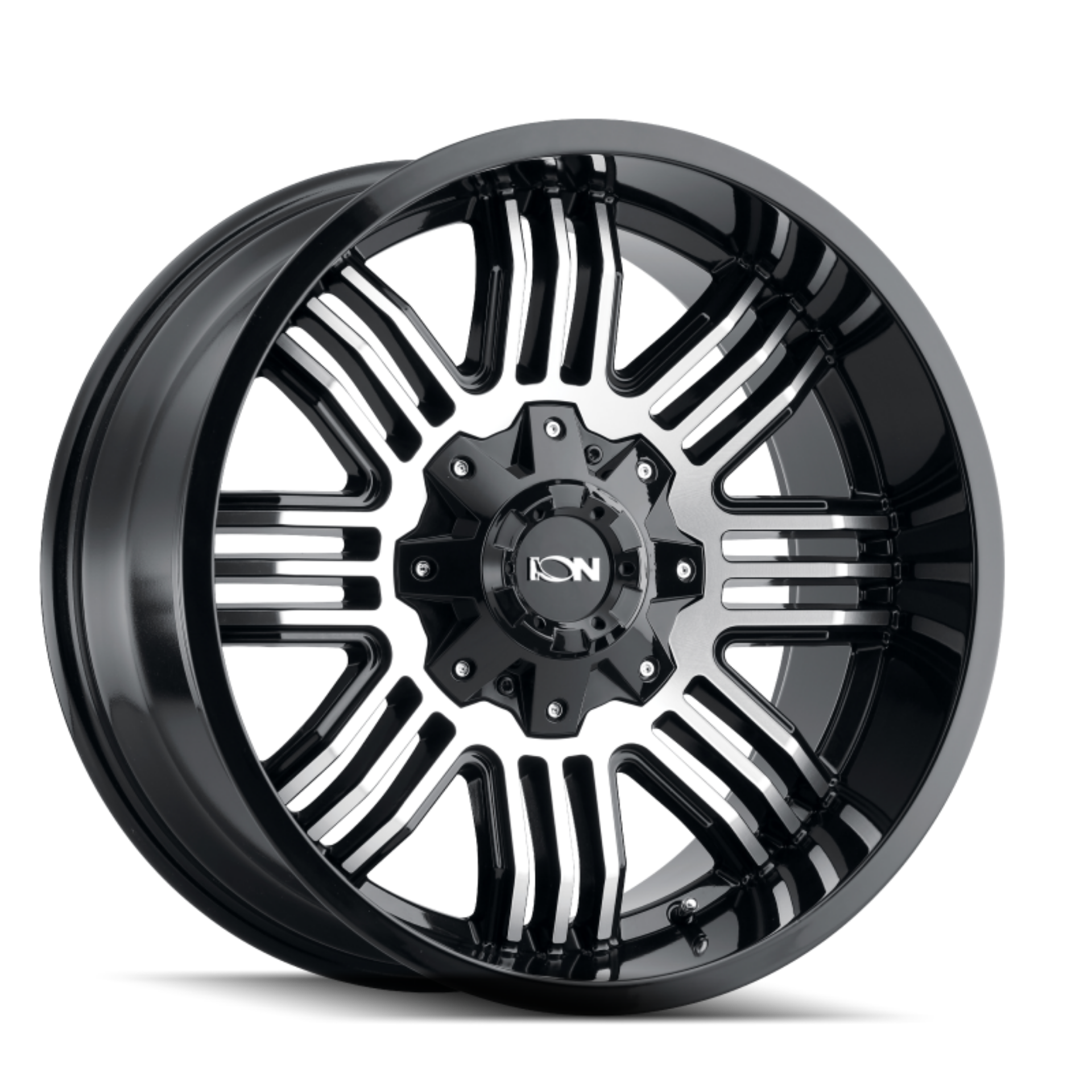 Picture of ION Type 144 20x10 - 5x127 BP - -19mm Offset - 87-1mm Hub Black-Machined Wheel