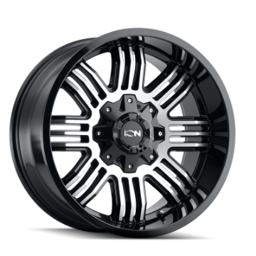 Picture of ION Type 144 20x10 - 5x127 BP - -19mm Offset - 87-1mm Hub Black-Machined Wheel