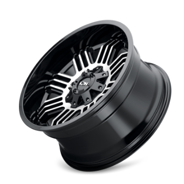 Picture of ION Type 144 17x9 - 8x170 BP - -12mm Offset - 125-2mm Hub Black-Machined Wheel