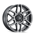 Picture of ION Type 146 17x9 - 6x135 BP - 0mm Offset - 87-1mm Hub Matte Black W-Machined Dart Tint Wheel