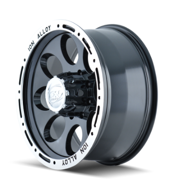 Picture of ION Type 174 16x10 - 5x139-7 BP - -38mm Offset - 108mm Hub Black-Machined Wheel