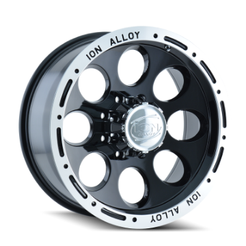 Picture of ION Type 174 17x9 - 6x135 BP - 0mm Offset - 87mm Hub Black-Machined Wheel