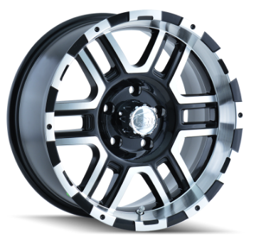 Picture of ION Type 179 18x9 - 5x139-7 BP - 12mm Offset - 108mm Hub Black-Machined Wheel