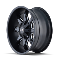 Picture of ION Type 181 20x9 - 6x135 BP - 18mm Offset - 106mm Hub Satin Black-Milled Spokes Wheel