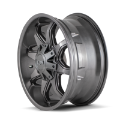 Picture of ION Type 181 20x9 - 5x127 BP - 18mm Offset - 87mm Hub Graphite Wheel