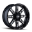 Picture of ION Type 184 20x9 - 5x127 BP - 18mm Offset - 87mm Hub Satin Black-Milled Spokes Wheel