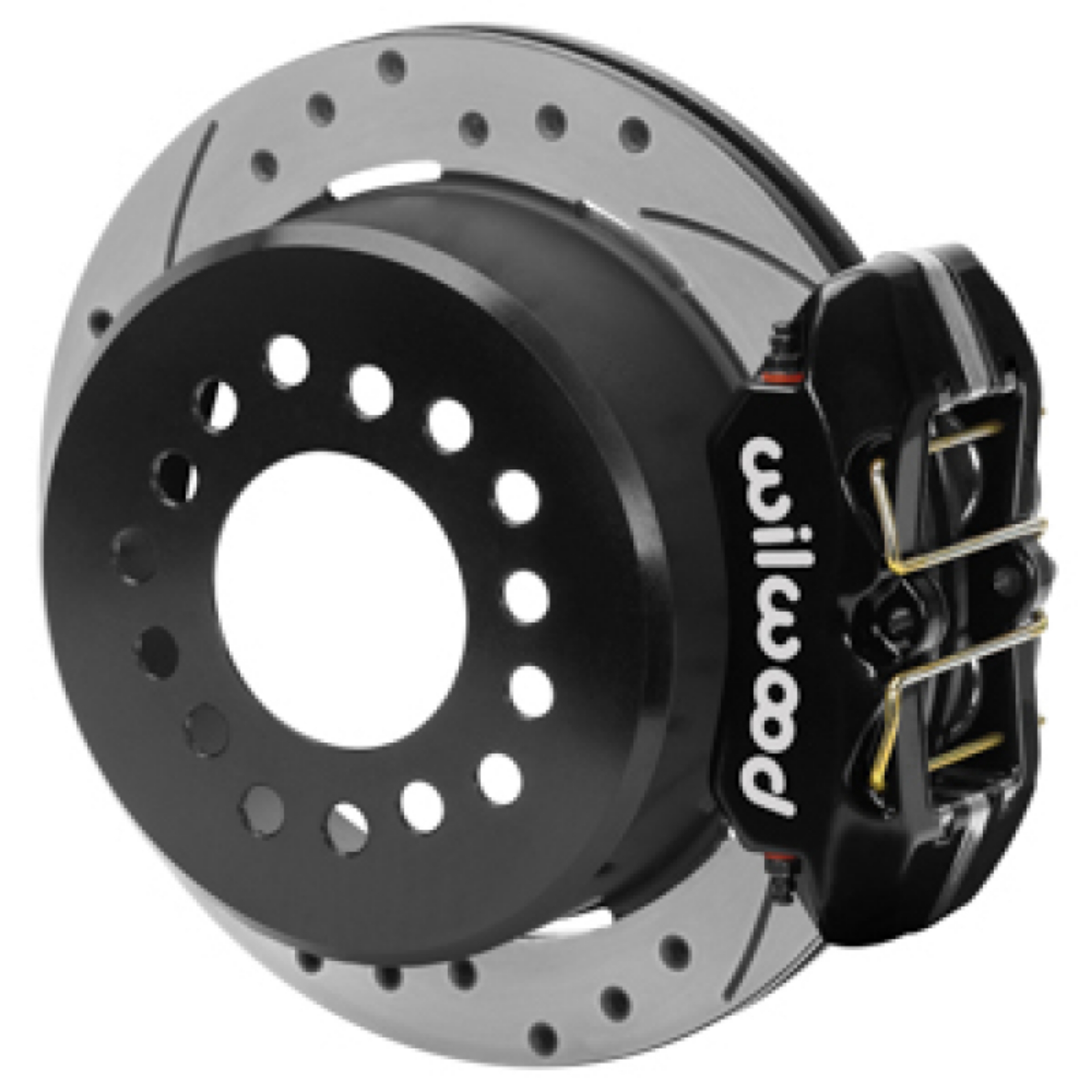Picture of Wilwood Dynapro Rear Parking Brake Kit Drilled & Slotted 1964-1971 Buick-Olds-Pontiac